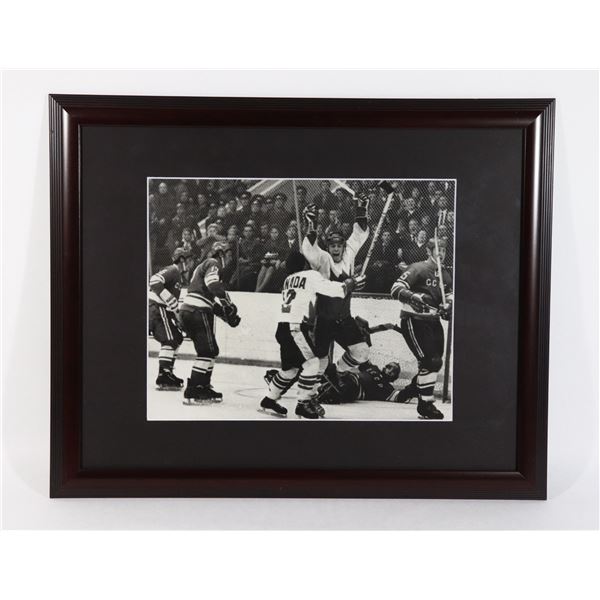 PAUL HENDERSON 1972 SUMMIT SERIES GOAL VS RUSSIA