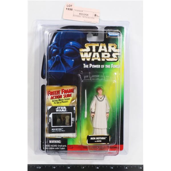 STAR WARS MON MOTHMA - WITH BATON FIGURE