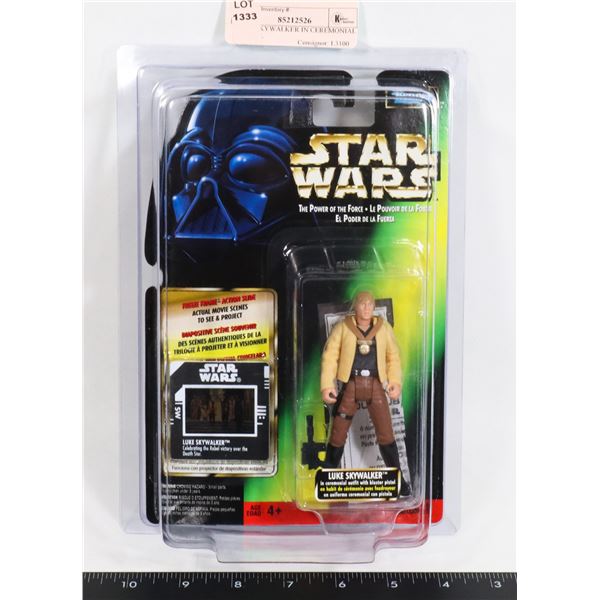 STAR WARS LUKE SKYWALKER IN CEREMONIAL OUTFIT -