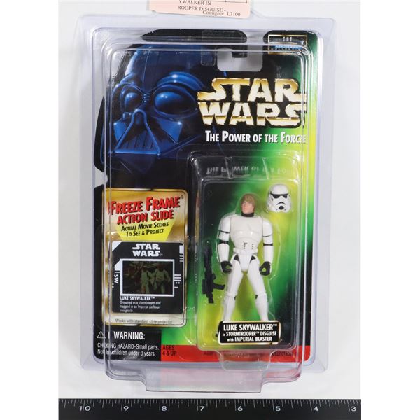STAR WARS LUKE SKYWALKER IN STORMTROOPER DISGUISE