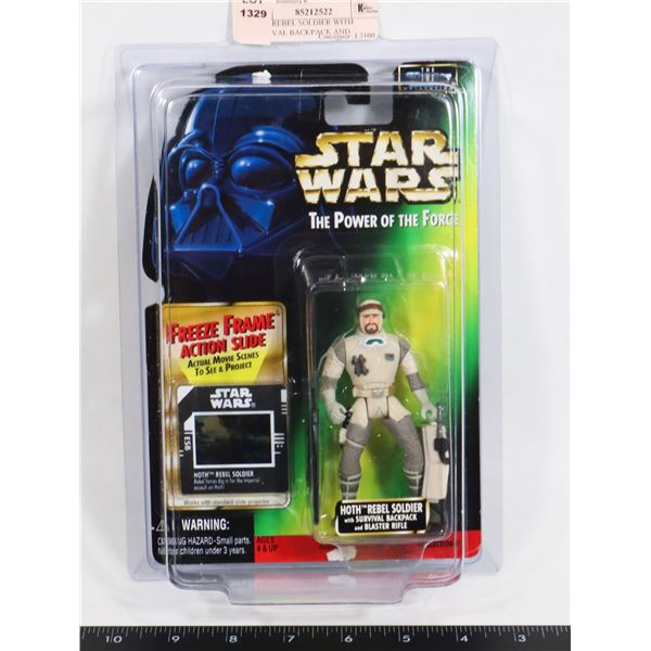 STAR WARS HOTH REBEL SOLDIER WITH SURVIVAL