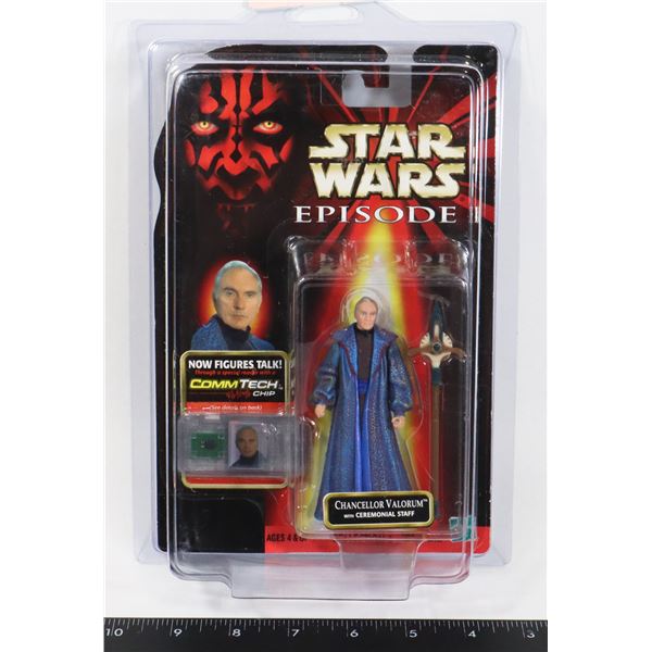 STAR WARS CHANCELLOR VALORUM - EPISODE I FIGURE IN