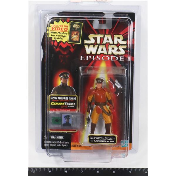 STAR WARS NABOO ROYAL SECURITY - EPISODE I FIGURE