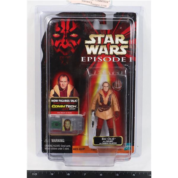 STAR WARS RIC OLIE - COMMTECH CHIP - DARTH MAUL