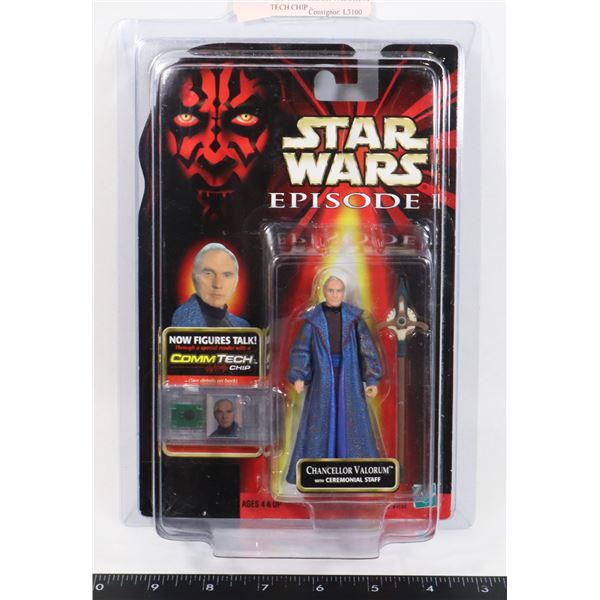 STAR WARS CHANCELOR VALORUM - COMMTECH CHIP -