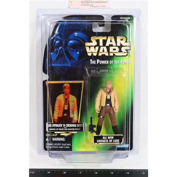 STAR WARS LUKE SKYWALKER IN CEREMONIAL OUTFIT -