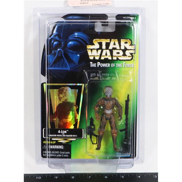 STAR WARS 4-LOM - WITH BLASTER PISTOL AND