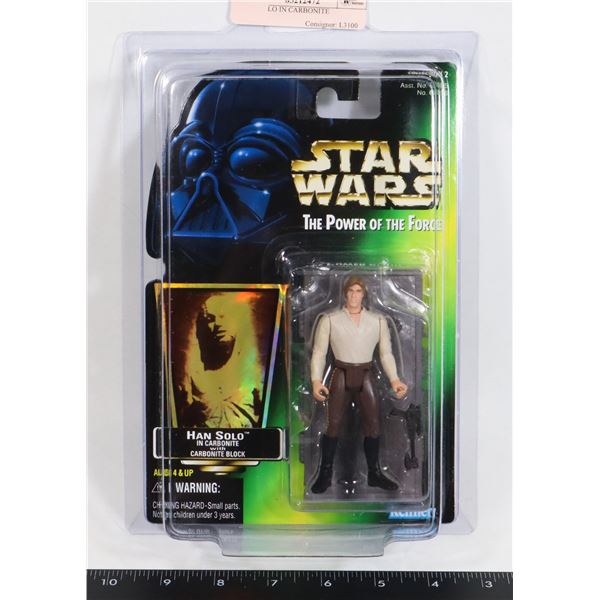 STAR WARS HAN SOLO IN CARBONITE FIGURE