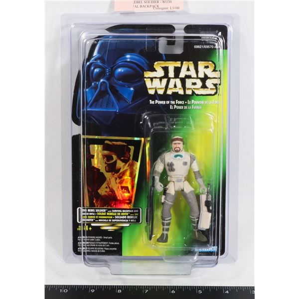 STAR WARS HOTH REBEL SOLDIER - WITH SURVIVAL