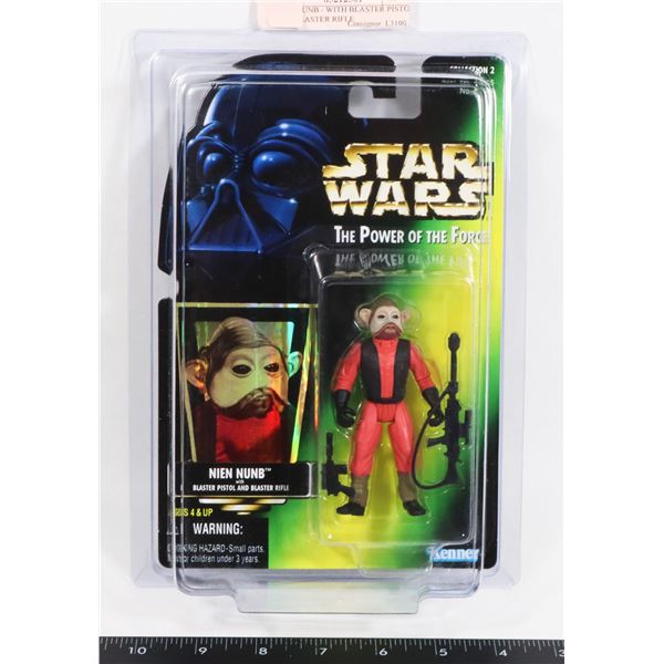 STAR WARS NIEN NUNB - WITH BLASTER PISTOL AND