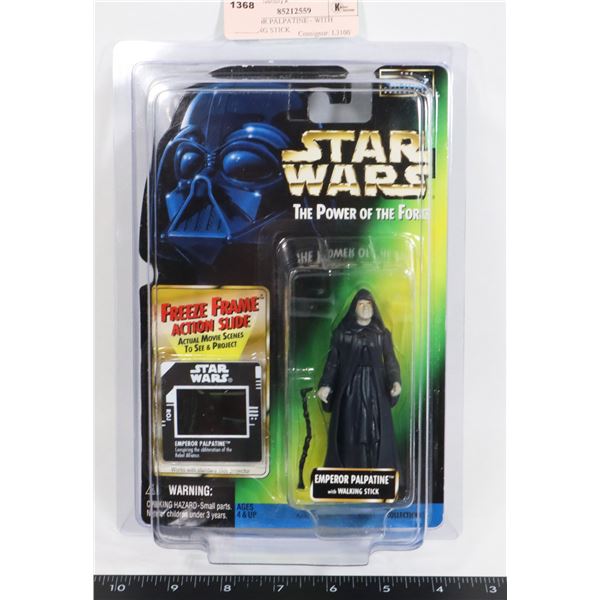 STAR WARS EMPEROR PALPATINE - WITH WALKING STICK
