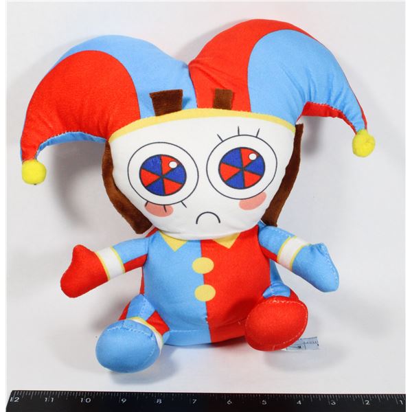 COLOURFUL JESTER STUFFY