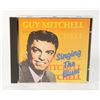 Image 1 : GUY MITCHELL SINGING THE BLUES WORLD MUSIC CD