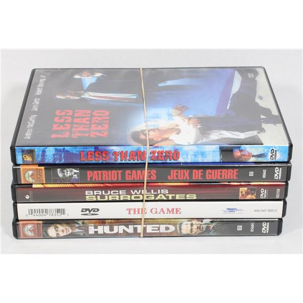 DVD ACTION/ADVENTURE 5-PACK (INCL. LESS THAN ZERO,
