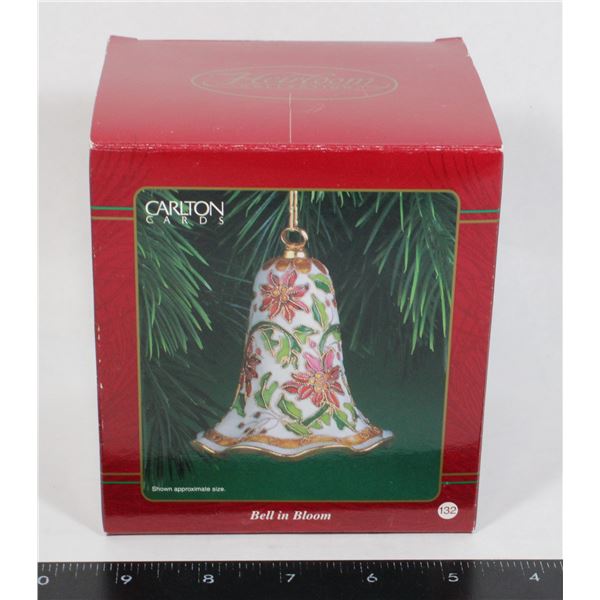 CARLTON CARDS BELL IN BLOOM #132 ORNAMENT