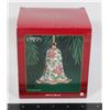 Image 1 : CARLTON CARDS BELL IN BLOOM #132 ORNAMENT