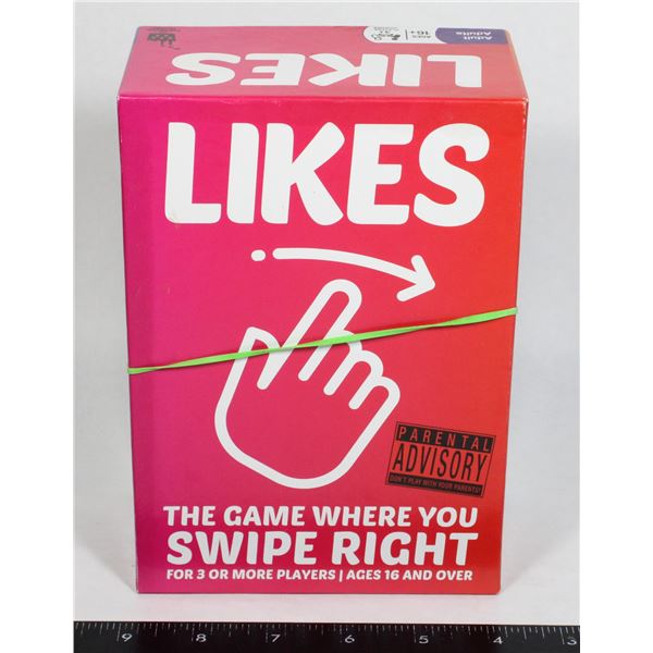 LIKES THE GAME WHERE YOU SWIPE RIGHT