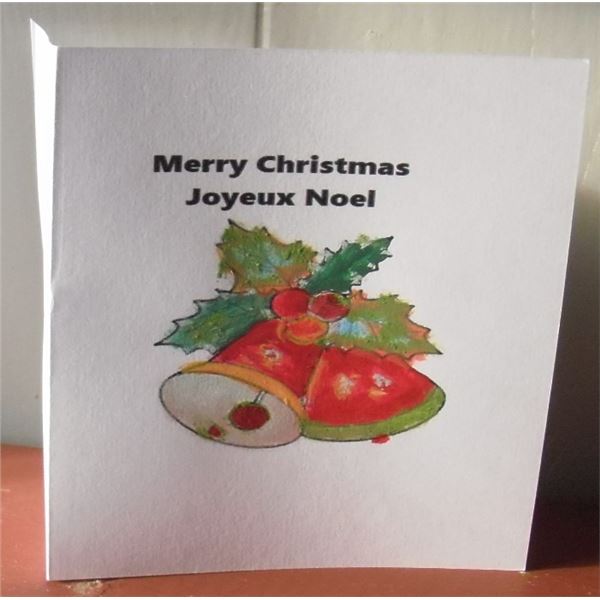 One LangdonArt card is also 1FV (the inside)-une carte par LangdonArt étant aussi 1FV son intérieur