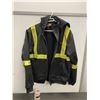 Image 1 : Men's safety winter jacket size large