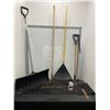 Image 1 : Lot of gardening tools including rake and shovels