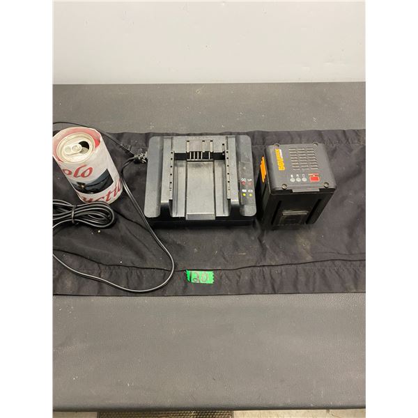 56V lithium battery with charger