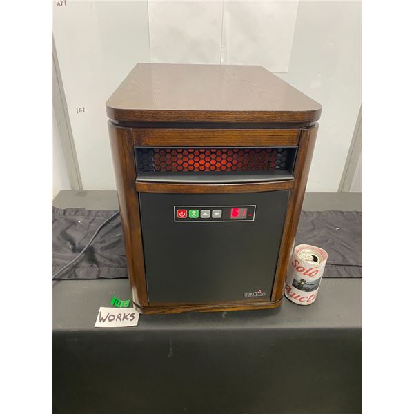 Duraflame brand infrared quartz electric heater