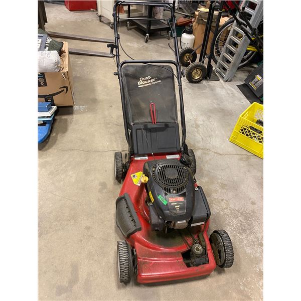 Craftsman brand gas powered lawn mower