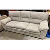 Image 1 : Sofa in light grey - Micro fiber material