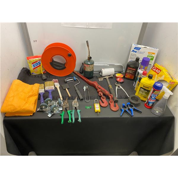 Large lot of hand tools