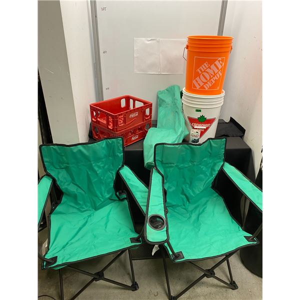 Camping chairs and more