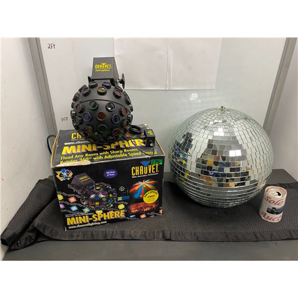 Chauvet brand mini-sphere lighting effect party/stage lighting and disco ball