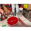 Image 3 : Lot of new Christmas dishes/ ornaments/snowman cookie jar