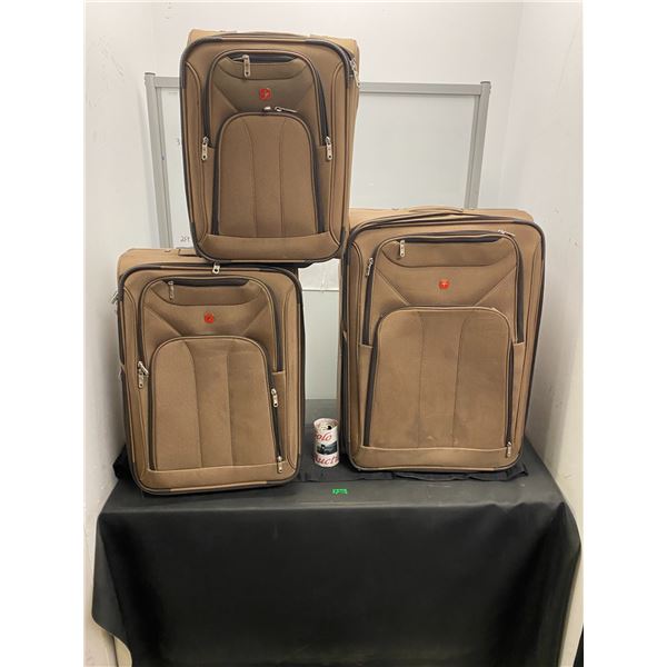 Set of 3 Swiss brand luggage