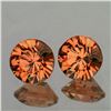Image 1 : Natural Imperial Orange Mahenge Spinel Pair - VVS