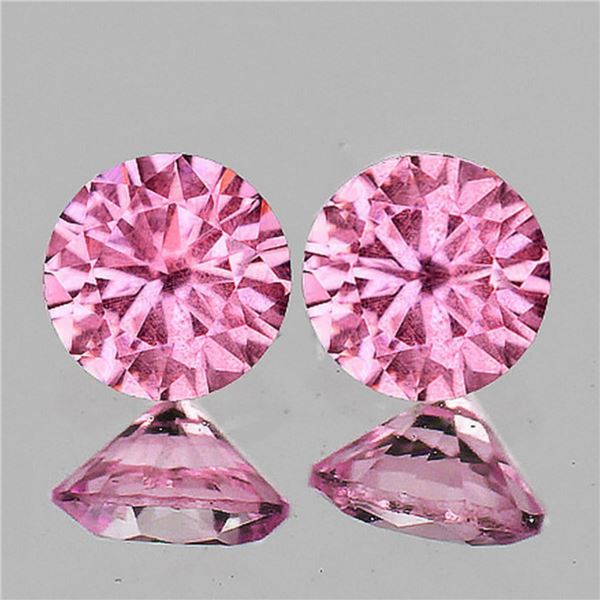 Natural Rare Mahenge Pink  Spinel Pair [VVS]