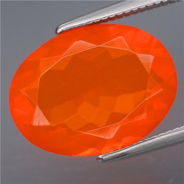 Natural Orange Mexican Opal 3.10 Carats