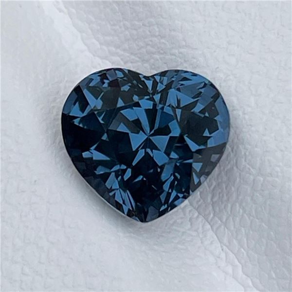 Natural Heart Cobalt Blue Spinel 3.14 Cts- Untreated