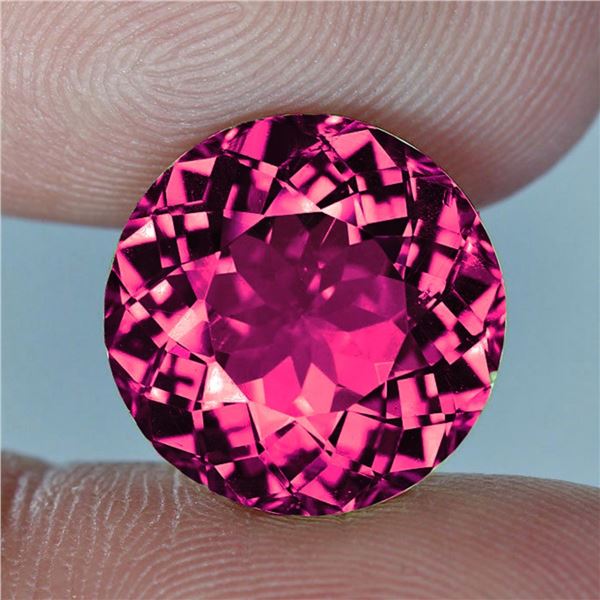 Natural Padparadscha Pink Tourmaline { Flawless-VVS}