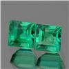 Image 1 : Natural Princess Zambian Green Emerald Pair