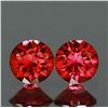 Image 1 : Natural Orange Red Burma Spinel Pair [Flawless-VVS]