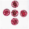 Image 1 : Natural Pink Red Burma Spinel 5 Pcs [Flawless-VVS]