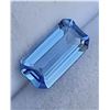 Image 1 : Natural Octagon Brazil Aquamarine 2.00 Cts - VVS