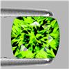 Image 1 : Natural Cushion Green Peridot 3.58 Cts [VVS]
