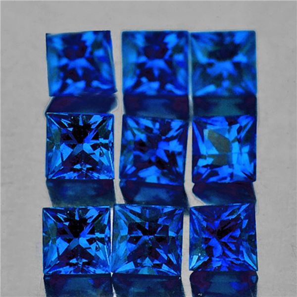 Natural  Princess Ceylon Blue Sapphire [Flawless-VVS]