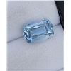 Image 1 : Natural Untreated Cushion Aquamarine 3.71 Cts - VVS