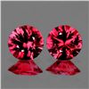 Image 1 : Natural Pink RedBurma Spinel Pair  [Flawless-VVS]