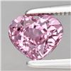 Image 1 : Natural Rose Pink Tourmaline Heart 1.35 Cts  {VVS}