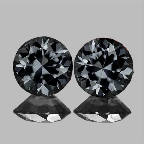 Natural Rare Mahenge Titanium Charcoal Spinel {Flawless-VVS}