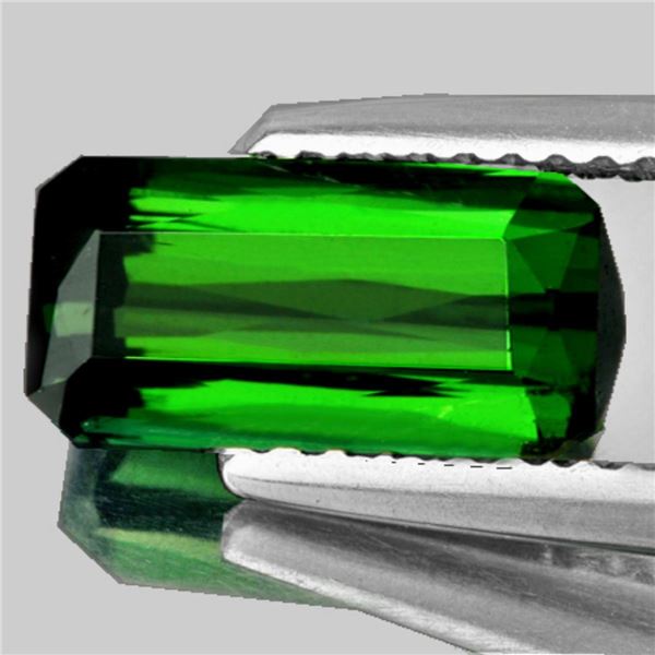 Natural Chrome Green Tourmaline 3.23 Cts {Flawless-VVS1}