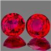 Image 1 : Natural Red Mozambique Ruby Pair [VS]